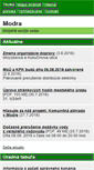 Mobile Screenshot of modra.sk